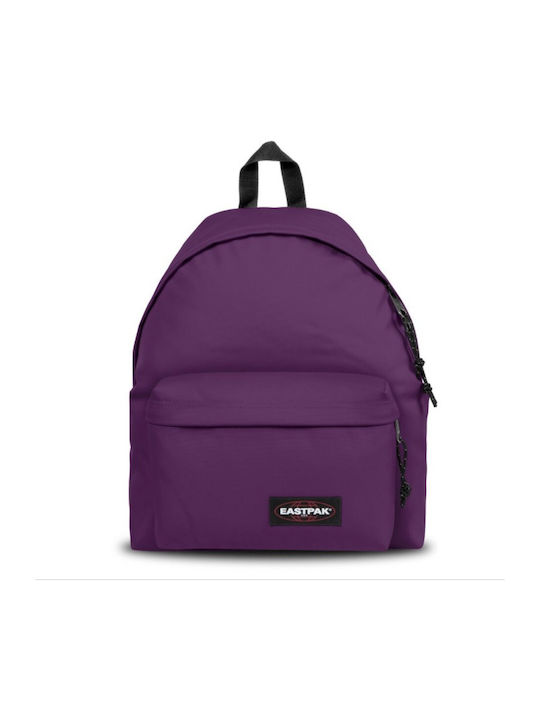 Eastpak Padded Pak'r Power Purple Ученическа Чанта Обратно Junior High-High School в Лилав цвят 24лт