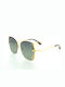 Bolon Damen Sonnenbrille mit Gold Metall Gestell BL8038A60