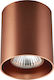 VK Lighting Einzel Spot mit Fassung GU10 in Kupfer Farbe