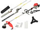 Geko G81057 Garden Multi Tools Gasoline 3 in 1 Chainsaw Lawnmower Hedge Trimmer Attachment