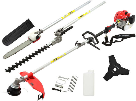 Geko G81057 Garden Multi Tools Gasoline 3 in 1 Chainsaw Lawnmower Hedge Trimmer Attachment