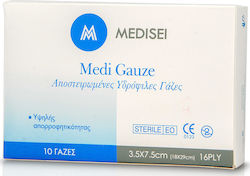 X-Med Medi Gauze 16 Ply Γάζες 18x29cm 10τμχ X-Med Medi Gauze 16 Ply Γάζες 18x29cm 10τμχ