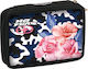 No Fear Army Flower Pencil Case Full with 2 Compartments Multicolored