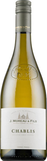 J. Moreau et Fils Wine Chablis Chardonnay White Dry 750ml
