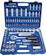 ZX Tools 27272 Ratschen- & Steckschlüssel-Sets 1\2" & 1\4" 108Stück