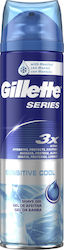 Gillette Sensitive Cool Gel Ξυρίσματος 200ml