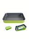 Veltihome Backform Rechteckig Aluminium