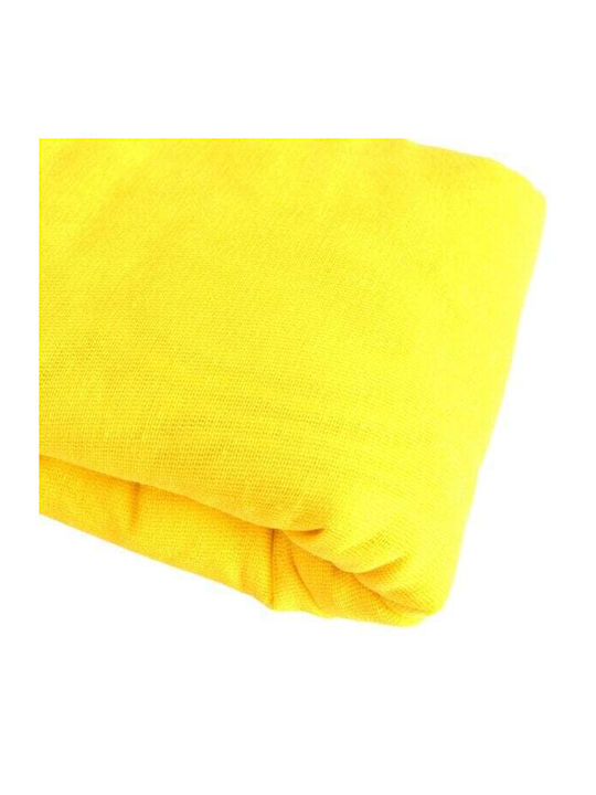 PLAIN COTTON FABRIC 150X10M (YELLOW)