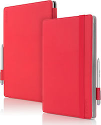 Incipio Roosevelt Flip Cover (Microsoft Surface Pro 3/4) Κόκκινη