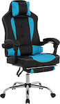 HomeMarkt HM1055.08 Gaming Chair with Footrest Turquoise