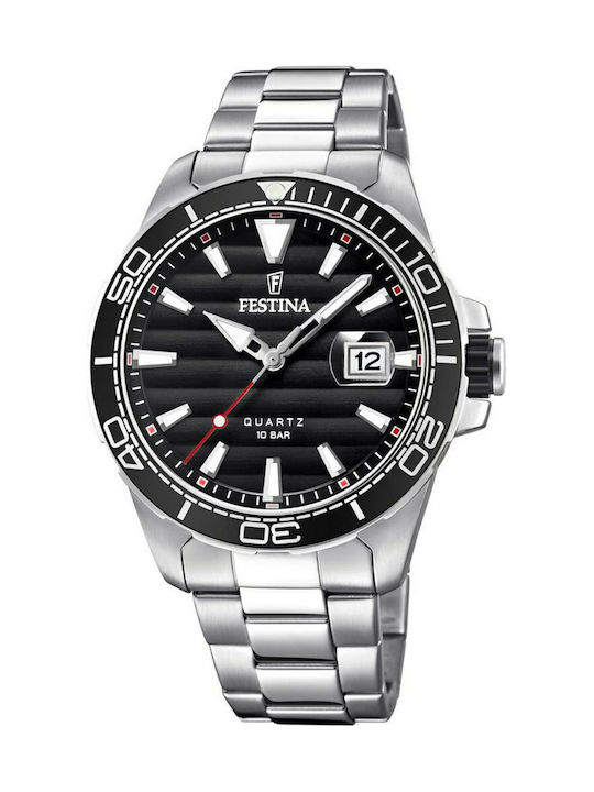 Festina Watch Battery with Metal Bracelet Festina Watch Battery with Metal Bracelet
