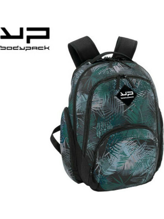 Bodypack Schulranzen Rucksack Junior High-High School in Schwarz Farbe