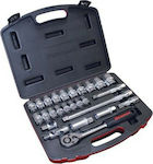 Benman Set Ratchet 1\2" 22pcs