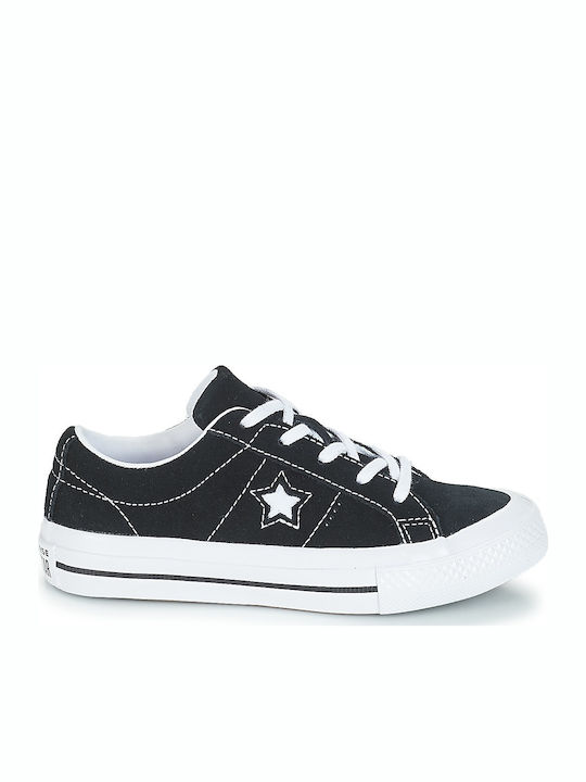 Converse Παιδικά Sneakers One Star OX για Αγόρι Μαύρα