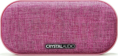 Crystal Audio Tub Bluetooth-Lautsprecher 5W mit Batterielaufzeit bis zu 8 Stunden Rosa