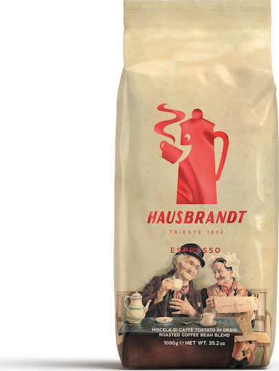 Hausbrandt Καφές Espresso Nonnetti σε Κόκκους 1kg