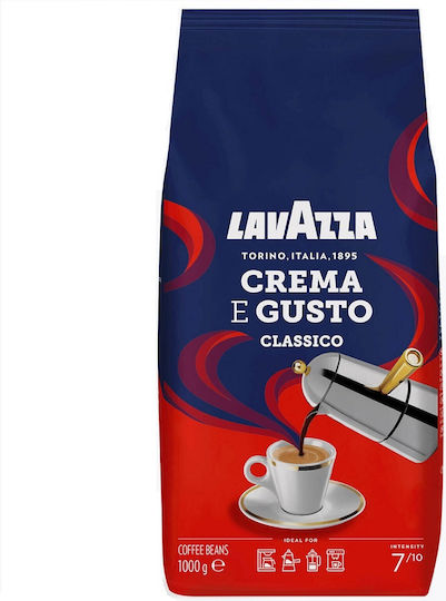 Lavazza Καφές Espresso Crema e Gusto Classico σε Κόκκους 1kg