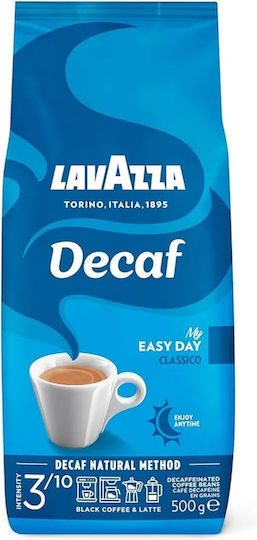 Lavazza Cafea Espresso Decafeinizat Arabica Caffe Crema Boabe 500gr