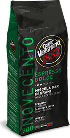 Caffe Vergnano 1882 Cafea Espresso Arabica Dolce 900 Boabe 1kg