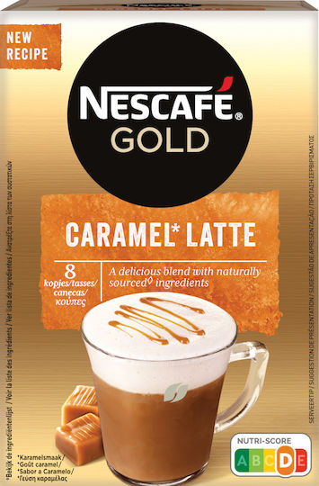 Nescafe Instant Coffee Gold Caramel 17x8gr