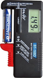 03002BTS80BK-510330 Ψηφιακό Battery Tester με Πτυσσόμενη Υποδοχή