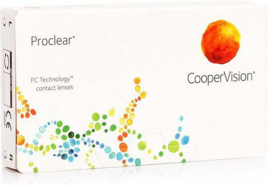 Cooper Vision Proclear 3 Monthly Contact Lenses Hydrogel