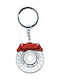 Simoni Racing Keychain Portofel Metalic Argintiu