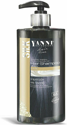 Yanni Extensions Silk Shampoos Glättung für Trockenes Haar 1x500ml