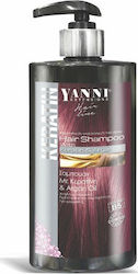 Yanni Extensions Keratin & Argan Oil Shampoos Reconstruction/Nourishment & Hydration for All Hair Types 500ml Yanni Extensions Keratin & Argan Oil Shampoos Reconstruction/Nourishment & Hydration for All Hair Types 500ml