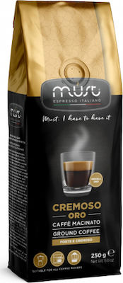 CREMOSO ORO Caffè Macinato 250 g - Mustespresso