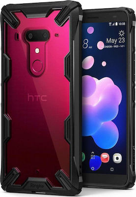 Ringke Fusion-X Silicone Back Cover Durable Black (HTC U12+)