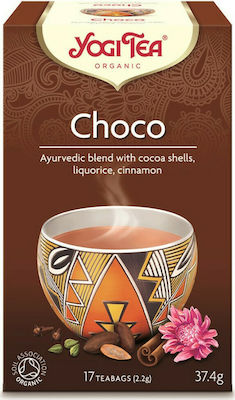 Yogi Tea Τσάι Βιολογικό Προϊόν Choco Aztec Spice 17 Φακελάκια 2.2gr