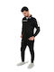 Givova Tuta Revolution Herren-Sweatpants-Set Schwarz