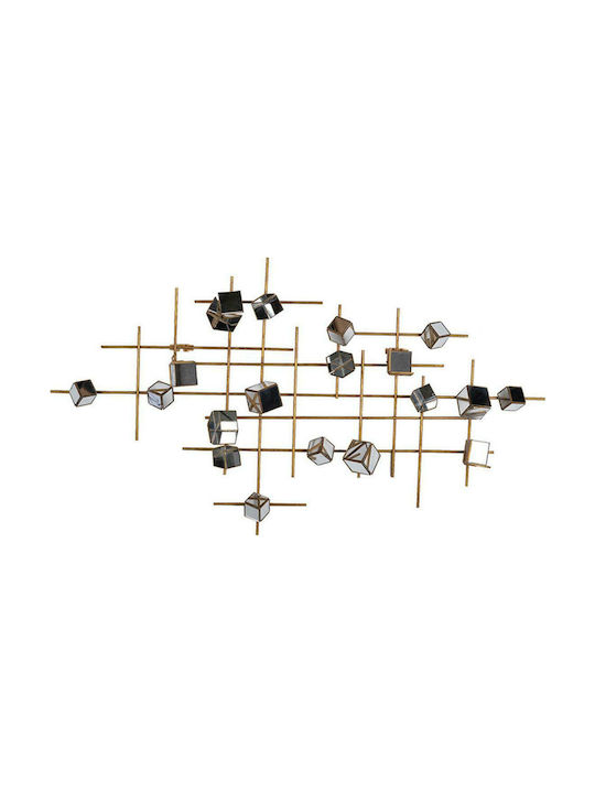 Artekko Metallic Wall Ornament 102x10x57cm 41972