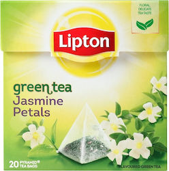 Lipton Green Tea Πράσινο Τσάι Γιασεμί 20 Bags 8gr