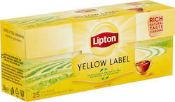 Lipton Negru Ceai Yellow Label 25 Pungi 1.5gr 1buc