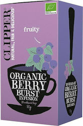 Clipper Wild Berry Herbs Blend Organic Product 20 Bags 50gr