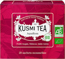 Kusmi Tea Aquarosa Amestec De Ierburi Produs Organic 20 Pungi 80gr