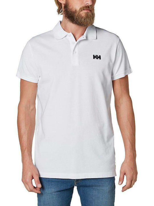 Helly Hansen Transat Ανδρικό T-shirt Polo Λευκό