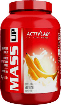 ActivLab Mass Up cu Aromă de Banană 2kg