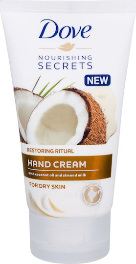 Dove Nourishing Secrets Restoring Hand Cream Coconut Oil & Almond Milk Restoring Ritual 75ml