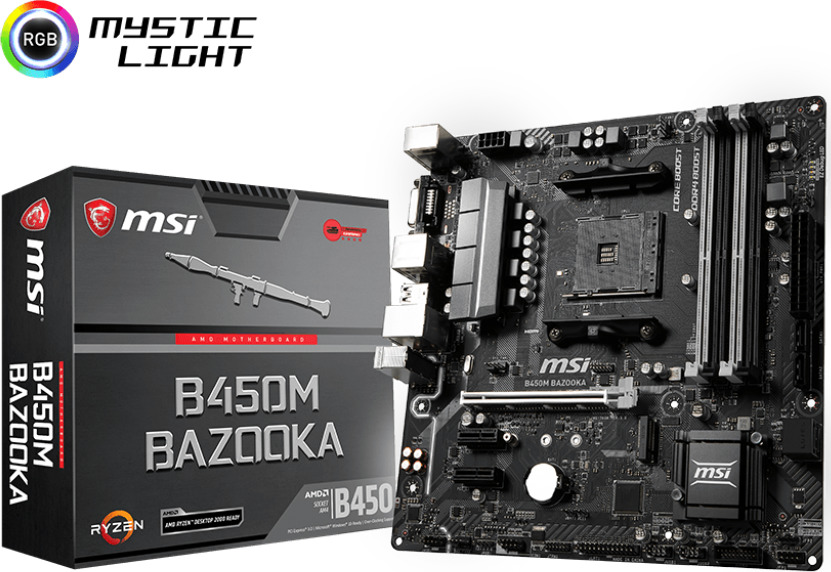 Msi b450m bazooka v2 обзор