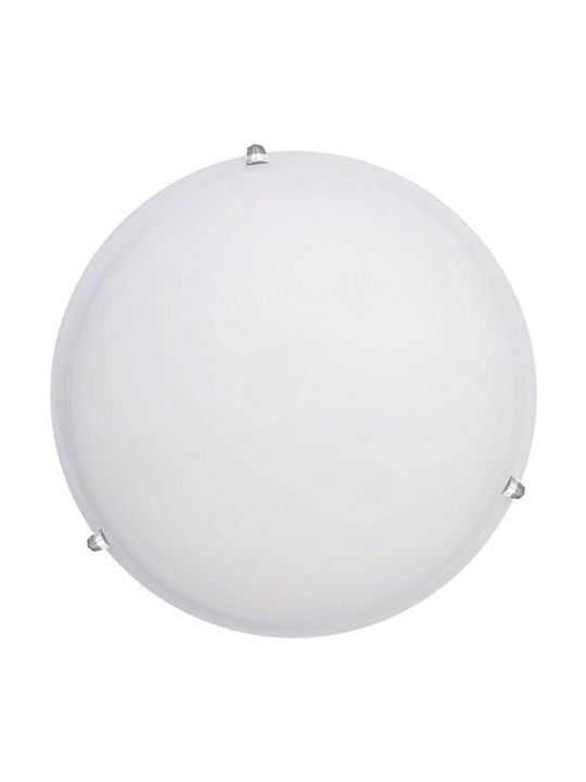 Inlight 42154A Classic Metallic Ceiling Mount Light with Socket E27 in White color 40pcs 42154-Α