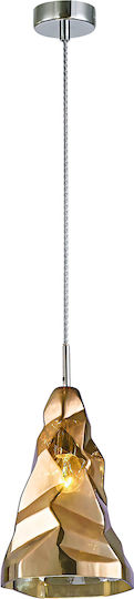 Home Lighting Κρεμαστό Φωτιστικό Χρυσό με Ντουί E14