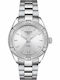 Tissot PR 100 Sport Chic Women's Watch with Silver Metal Bracelet