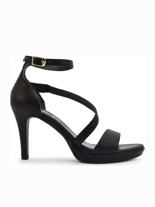 Ragazza Leather Sandals Black