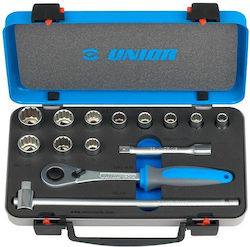 Unior 190BI12P14 Комплект Кестени с Орехчета 1\2" 14 Бройки