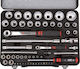 Wurth Set Ratchet 1\2" & 1\4" 56pcs