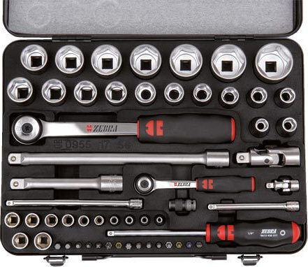 Wurth Set Ratchet 1\2" & 1\4" 56pcs