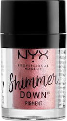 Nyx Professional Makeup Shimmer Down Pigment Σκιά Ματιών σε Σκόνη Mauve Pink 1.5gr